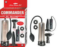 Set Commander Mens Power Kit Black - Cake Sex Shop