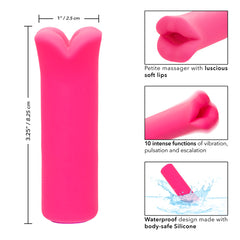 Masturbador Vibrating Kyst Lips - Pink - Cake Sex Shop 2