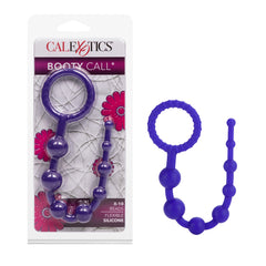 Perlas Anales Booty Call X-10 Beads - Purple - Cake Sex Shop