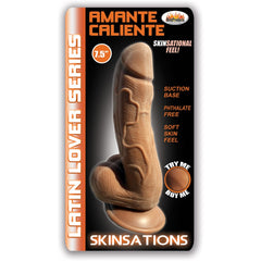 Dildo Skinsations Amante Caliente 7.5'' Latin Lover Series - Cake Sex Shop