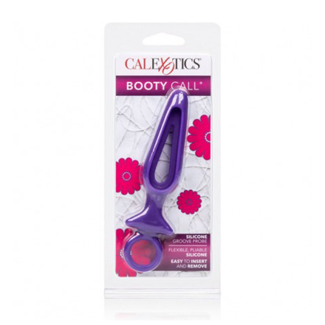 Plug Booty Call Silicone Groove Probe - Purple - Cake Sex Shop