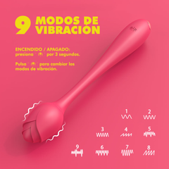 Vibrador Lotus Rose - Cake Sex Shop 2 3