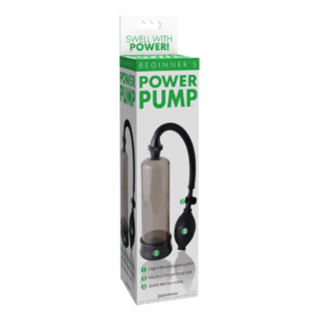 Bomba Pipedream Beginner's Power Pump - Black - Cake Sex Shop
