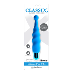 Vibrador Silicone Fun Vibe Blue - Cake Sex Shop