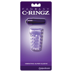 Funda Fantasy C-Ringz Vibrating Super Sleeve - Cake Sex Shop