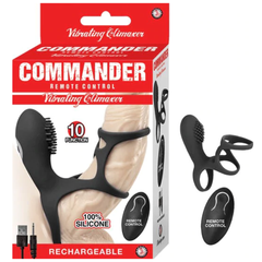 Jaula Commander Remote Control Vibrating Climaxer Black - Cake Sex Shop