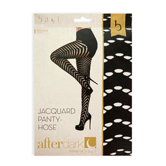 Medias Baci Jacquard Q/S - Cake Sex Shop