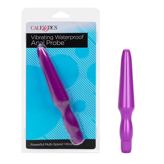 Sonda Anal Vibrating Waterproof Anal Probe - Purple - Cake Sex Shop