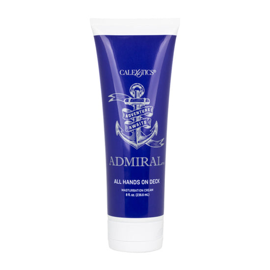 Lubricante Admiral All Hands on Deck Masturbating Cream Tube 8 Oz - Cake Sex Shop