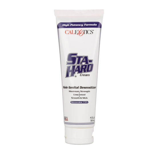 Retardante Sta-Hard Cream - 4 Oz - Cake Sex Shop