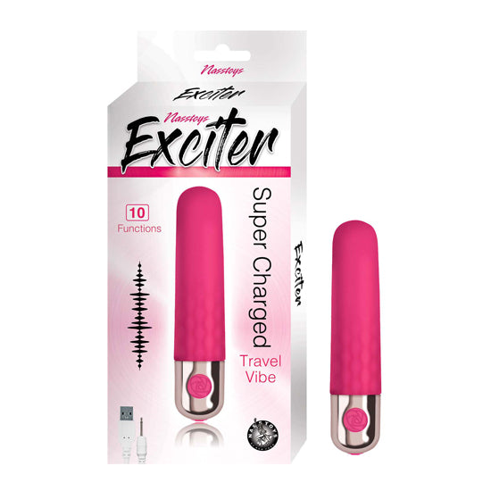 Vibrador Exciter Travel Vibe-Pink - Cake Sex Shop