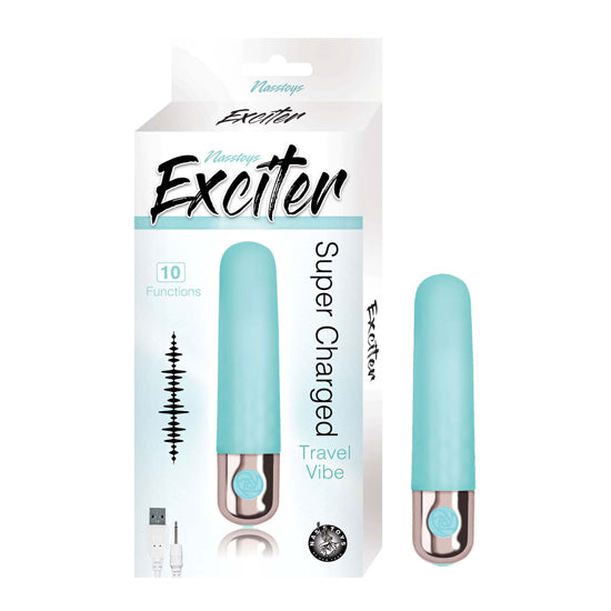 Vibrador Exciter Travel Vibe-Aqua - Cake Sex Shop