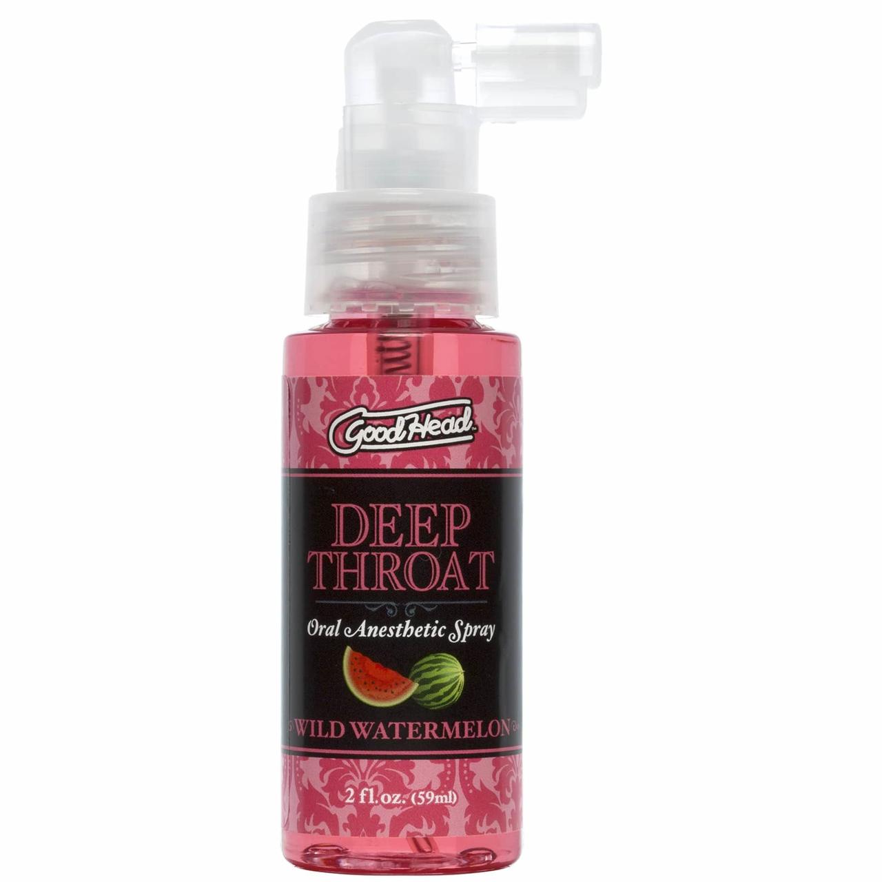 Spray Bucal Goodhead Deep Throat 2 oz- Sandía - Cake Sex Shop