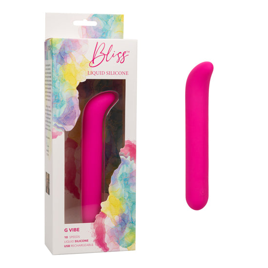 Vibrador Bliss Liquid Silicone G Vibe - Cake Sex Shop