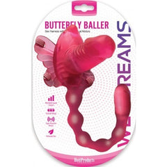 Vibrador Butterfly Baller Pink - Cake Sex Shop