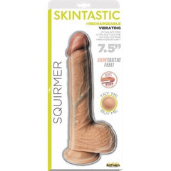 Dildo Squirmer Skintastic Series Rechargeable 7.5'' - Cake Sex Shop