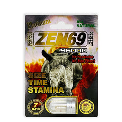 Pastilla Zen 69 Platinum - Cake Sex Shop