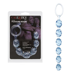 Perlas Swirl Pleasure Beads Blue - Cake Sex Shop
