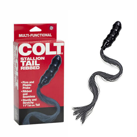 Colita Colt Stallion Tail Ribbed - Cake Sex Shop