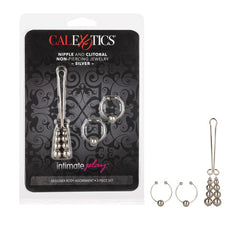 Pezonera Intimate Play Nipple/Clitoris - Silver - Cake Sex Shop