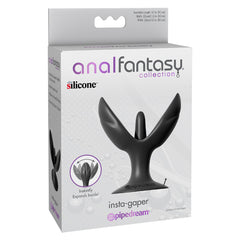 Expansor Anal Fantasy Collection Insta-Gaper - Black - Cake Sex Shop