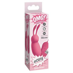 Estimulador #Cute Usb Bullet Pink - Cake Sex Shop 2