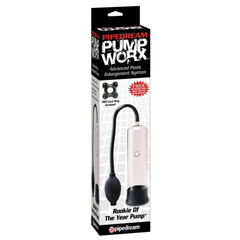 Bomba Pump Worx Rookie Of The Year Pump - Clear/Black - Cake Sex Shop