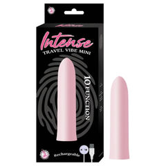 Vibrador Bala Intense Travel Vibe Mini Pink - Cake Sex Shop