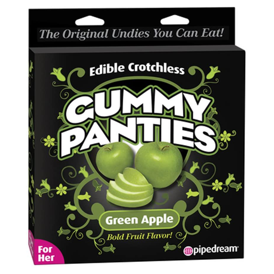 Edible Crotchless Gummy Panties Manzana - Cake Sex Shop