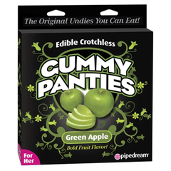 Edible Crotchless Gummy Panties Manzana - Cake Sex Shop