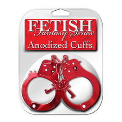 Esposas Anodized Cuffs Red - Fetish Fantasy Series - Cake Sex Shop