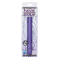 Vibrador Calexotics Aluminum Heat Wave Standard Massager, 7.5" Purple - Cake Sex Shop