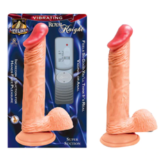 Dildo Lifelike-Vibrating Royal Knight 8" - Cake Sex Shop