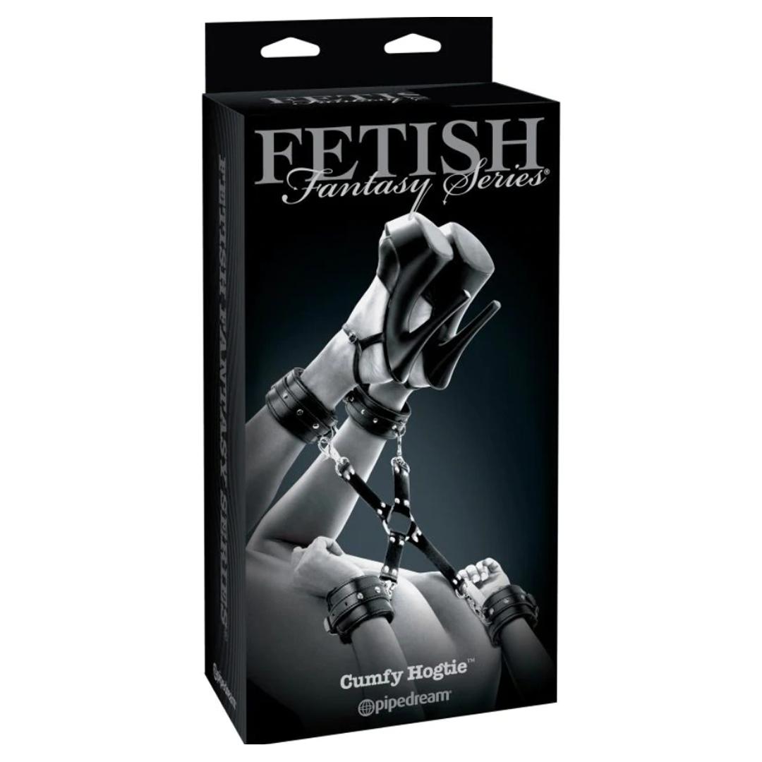Esposas Cumfy Hogtie Black - Fetish Fantasy Series Limited Edition - Cake Sex Shop