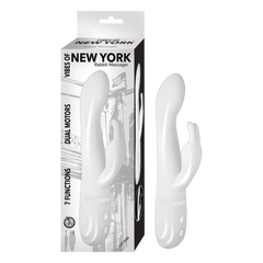 Vibrador Vibes Of New York Rabbit Massager-White - Cake Sex Shop