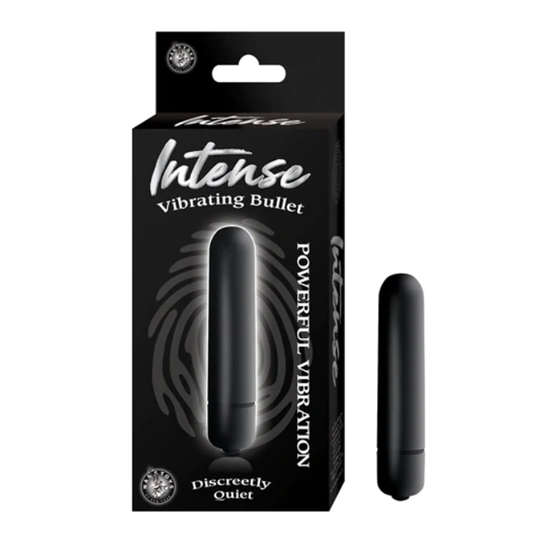 Vibrador Bala Intense Vibrating Bullet Black - Cake Sex Shop