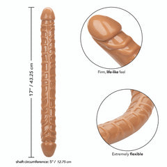 Dildo Size Queen 17" - Brown - Cake Sex Shop 2