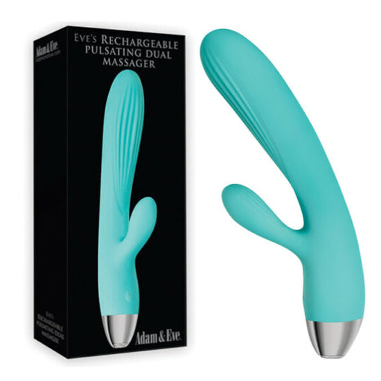 Vibrador Eves Rechargeable Pulsating Dual Massager - Cake Sex Shop