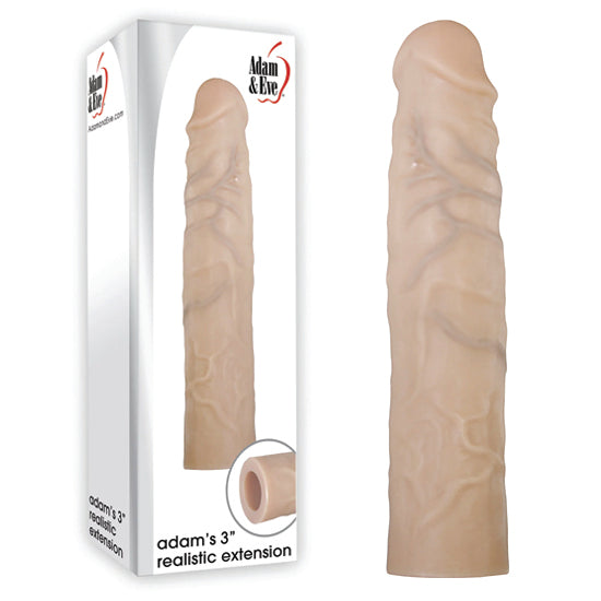 Extension Adams 3" Realistic Extension - Cake Sex Shop