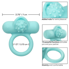 Anillo Silicone Rechargeable Nubby Lovers Delight - Cake Sex Shop 2
