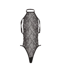 Teddy Peek A Boo Lace Teddy, Black - Cake Sex Shop