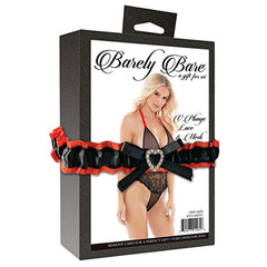 Teddy V Plunge Lace & Mesh Teddy, Black - Cake Sex Shop 2