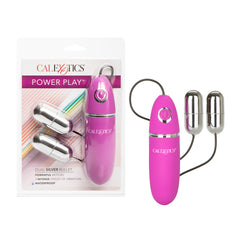 Vibrador Power Play Dual Silver Bullets - Cake Sex Shop