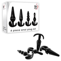 Set 4 Piece Anal Plug Kit - Cake Sex Shop