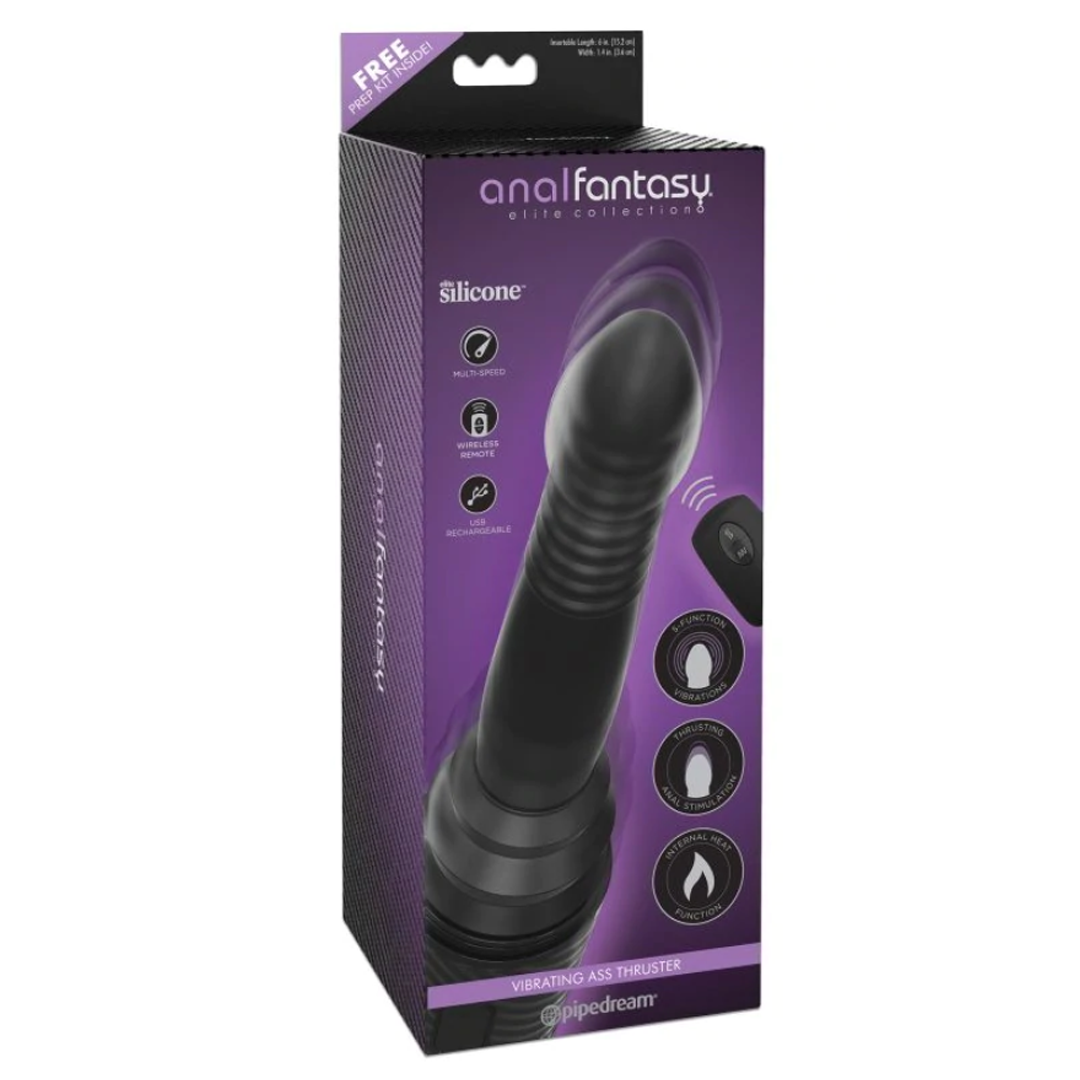 Vibrador Anal Fantasy Elite Vibrating Ass Thruster - Cake Sex Shop