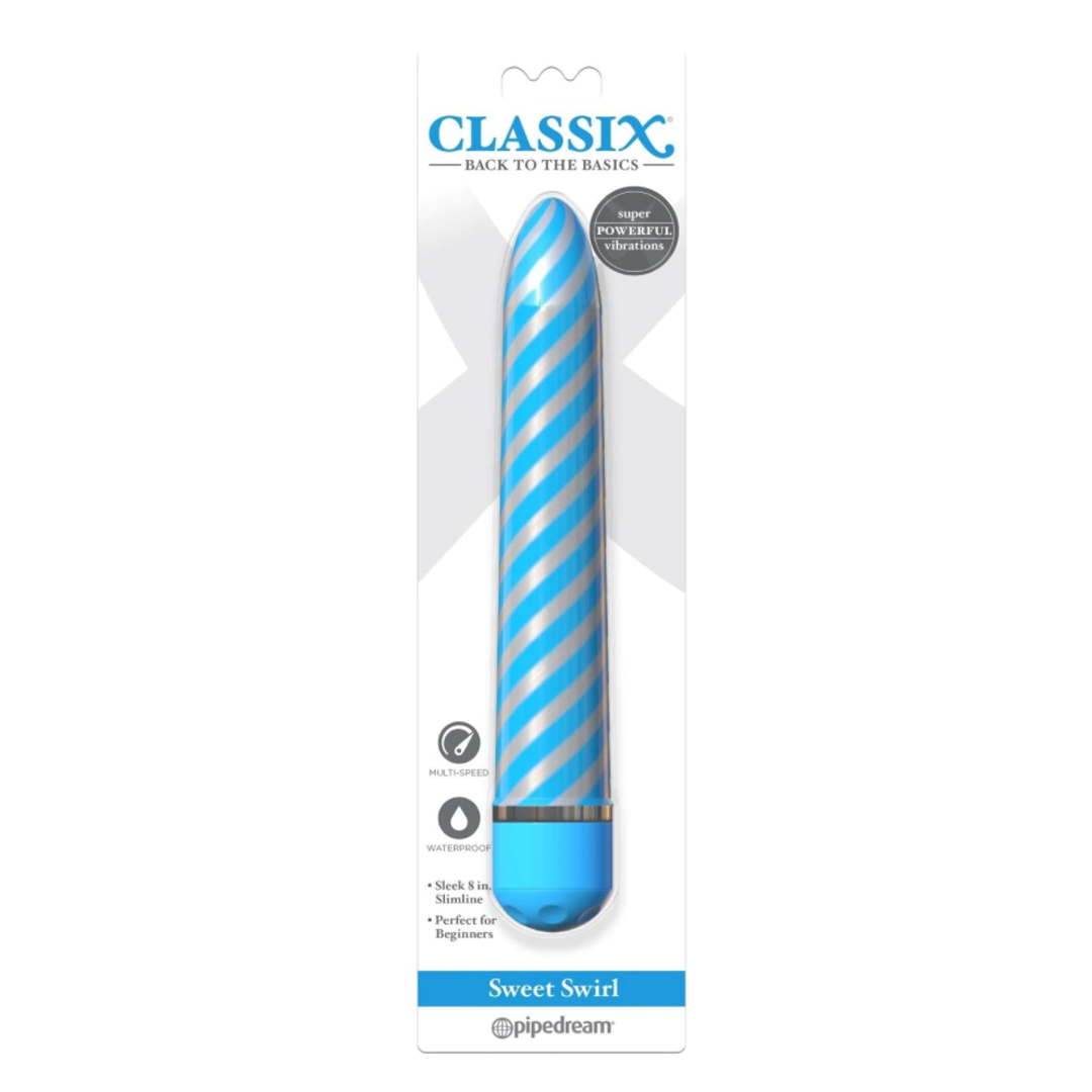 Vibrador Sweet Swirl Vibrator Blue - Cake Sex Shop