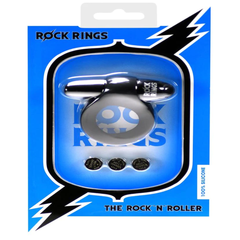 Anillo Rock Rings Rock N Roller Black - Cake Sex Shop