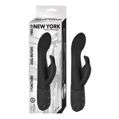 Vibrador Vibes Of New York Rabbit Massager-Black - Cake Sex Shop