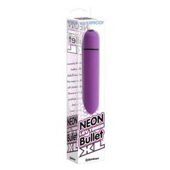 Vibrador Neon Luv Touch Bullet XL - Purple - Cake Sex Shop