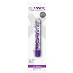 Vibrador Classix Mr. Twister - Purple - Cake Sex Shop